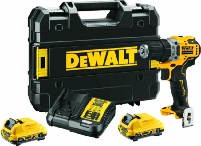 Аккумуляторная дрель-шуруповерт DeWALT DCD 701 D2 бесщеточная [DCD701D2-QW]