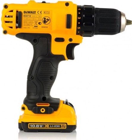 Аккумуляторная дрель-шуруповерт DeWALT DCD 710 D2 [DCD710D2-QW]