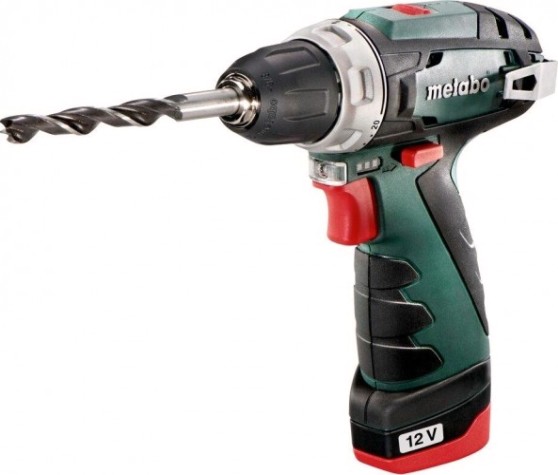 Дрель-шуруповерт METABO PowerMaxx BS Basic 2x2,0 Ач, кейс [600080500] Зарядное устройство LC 40