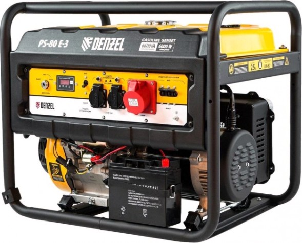 Генератор бензиновый Denzel PS 80 E-3 [946954]