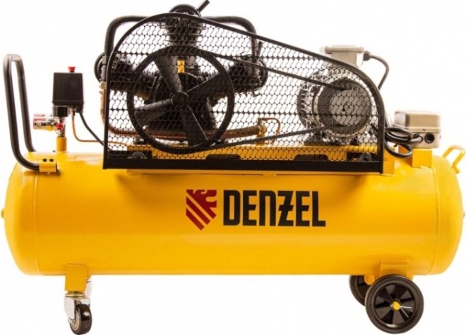 Компрессор поршневой Denzel BCW3000-T/100 [58118]