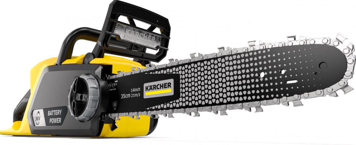 Пила цепная аккумуляторная KARCHER CNS 36-35 Battery *INT [1.444-050.0]