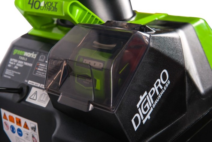 Снегоуборщик аккумуляторный GREENWORKS GD40SB [2600607]