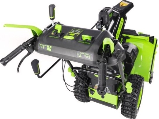 Снегоуборщик аккумуляторный GREENWORKS GD82ST56 бесщеточный, без АКБ и ЗУ [2602807]